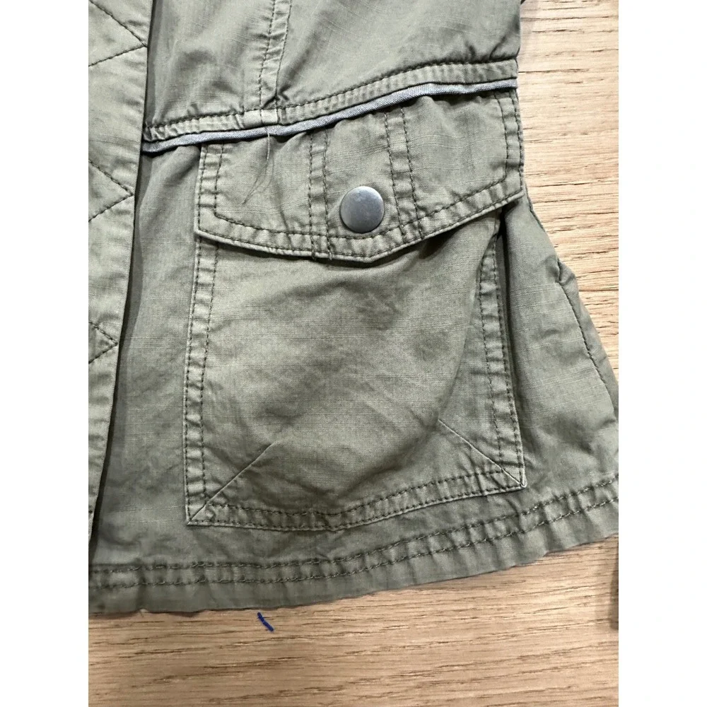 Free People 1970 Regimental Military Jacket‎ - Olive Green Utility - Size 6